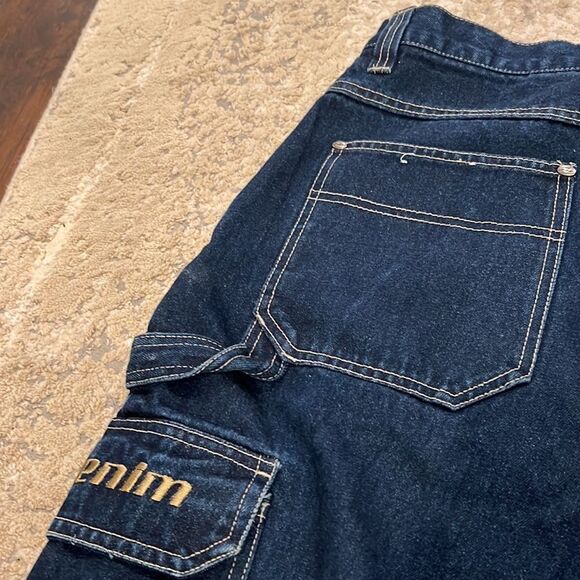 Johnny Blaze Method Man Hip Hop Jeans Shorts Rap 90s Wu Tang Wu Wear Men Size 32 - Picture 9 of 10